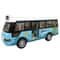 Pull Back City Bus Toy For Toddlers Boys And Girls Light Up Sound Feature Openable Doors Fun Play 6