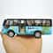 Pull Back City Bus Toy For Toddlers Boys And Girls Light Up Sound Feature Openable Doors Fun Play 3
