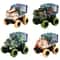 TRex Dinosaur Transport Truck Pull Back Car Toys With Dino Figures For Toddlers 3