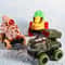 TRex Dinosaur Transport Truck Pull Back Car Toys With Dino Figures For Toddlers 0