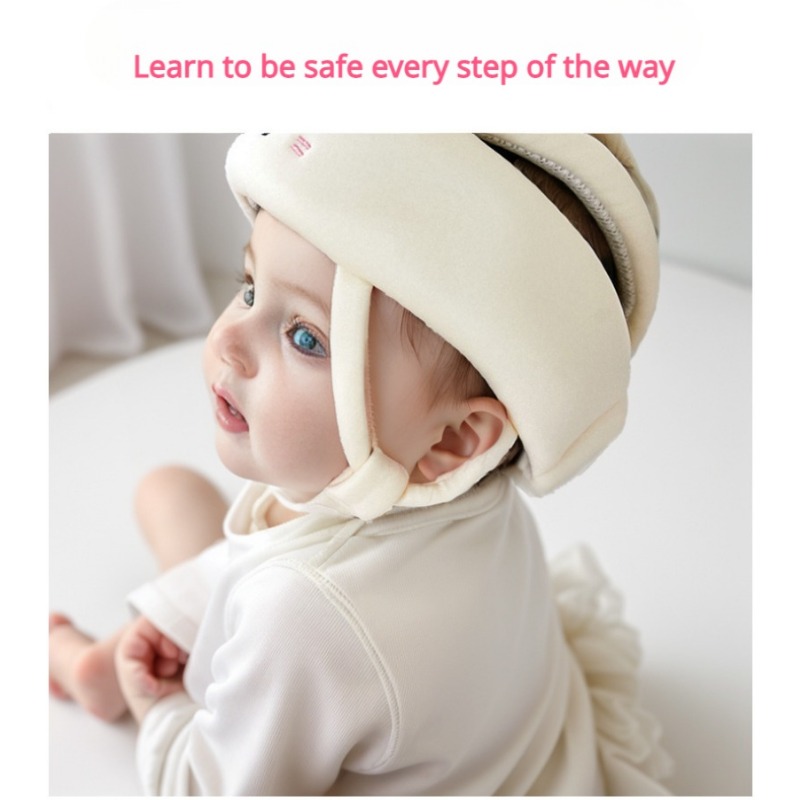 Infant Baby Safety Headguard Kids Baby Helmet For Crawling Walking Baby Head Protector Soft Cushion 4