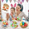 Kids Play Kitchen Toys Wooden Egg Pretend Play Food Set Baby Early Learning Cooking Toy Set 0