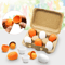 Kids Play Kitchen Toys Wooden Egg Pretend Play Food Set Baby Early Learning Cooking Toy Set 3