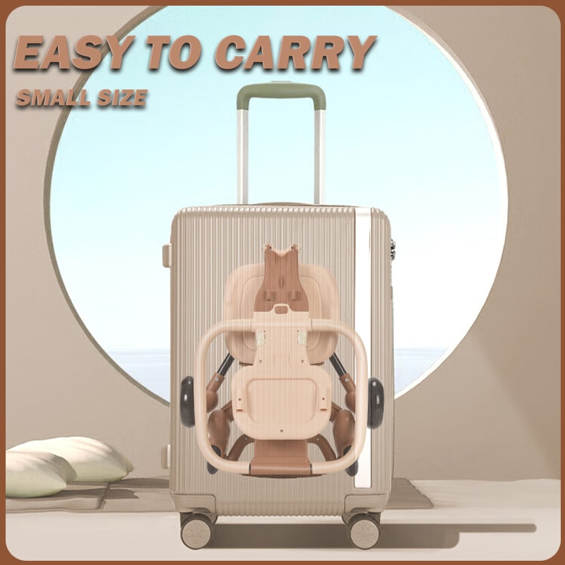 Lightweight Baby Stroller For Toddler Oneclick Folding Twoways Cart With Swivel Front Wheel And Can 4