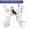 Portable Large Potty Training Pad Baby Travel Folding Potty Seat Non Slip Silicone Toilet Seat Cove 2