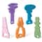Silicone Tiny Rod Baby Teether Toys Food Grade Chewing Toy Baby Silicone Teether Wrench Childrens G