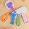 Silicone Tiny Rod Baby Teether Toys Food Grade Chewing Toy Baby Silicone Teether Wrench Childrens G