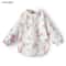 Waterproof Long Sleeve Bibs Aprons New Baby Bib With Pocket For Feeding Accessories Bibs For Childr 5