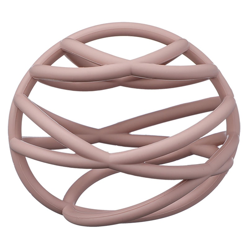 BPA Free Baby Teething Chew Baby Silicone Rodent Toy Ball DIY Teething Necklace Toys Soft Chew Bead 9