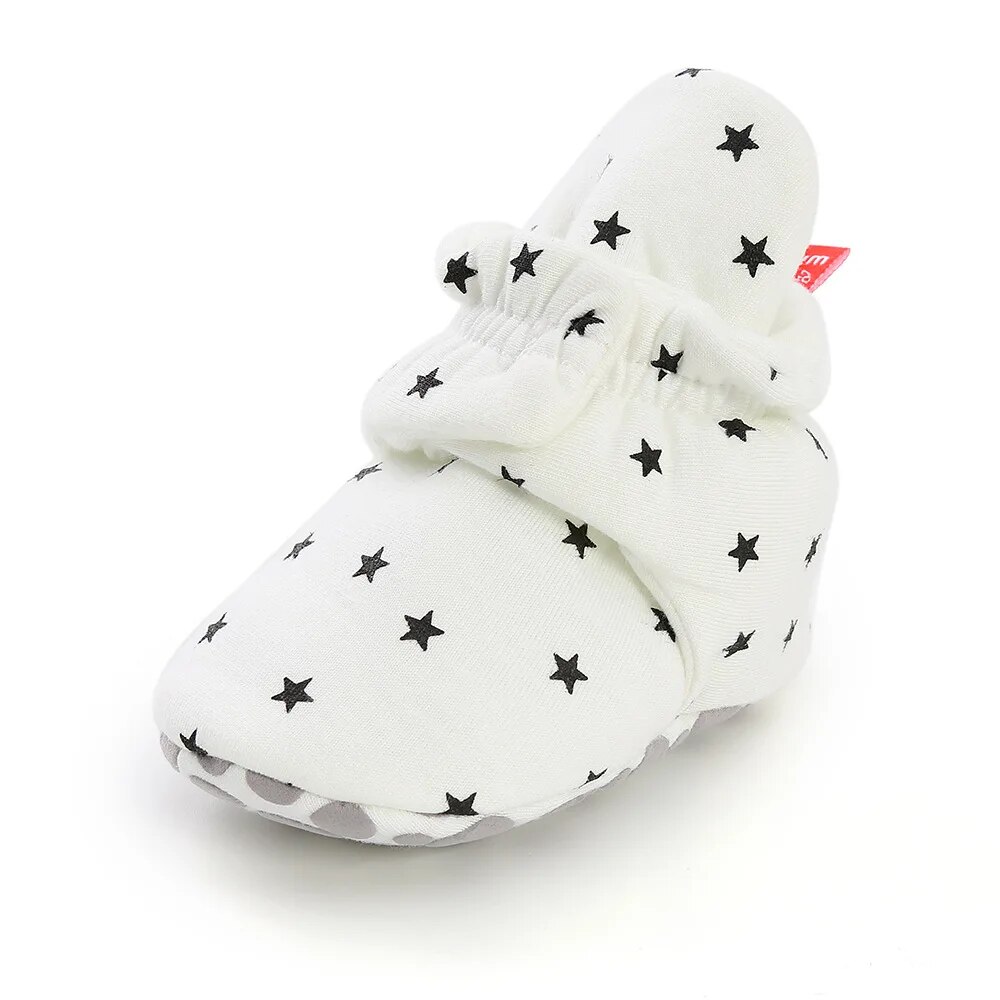 Toddler First Walkers Meckior Baby Shoes Cotton Soft Comfort Antislip Star Booties Warm Baby Boy Gi 9