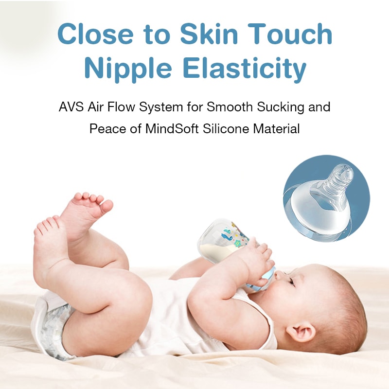 Newborn Baby Bottle With Handle Baby PP Bottle With Gravity Ball Milk Bottle Baby Feeding Supplies 3