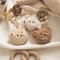 Baby Pacifier Holder Chains Cute Teddy Embroidered Bear Face Moon Clip Newborn Accessories Toddler 1