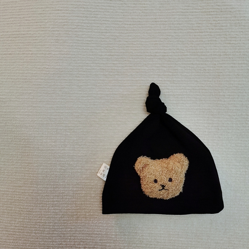 Cute Bear Cap Newborn Accessories Soft Baby Hat For Newborns Kids Baby Photography Props 6