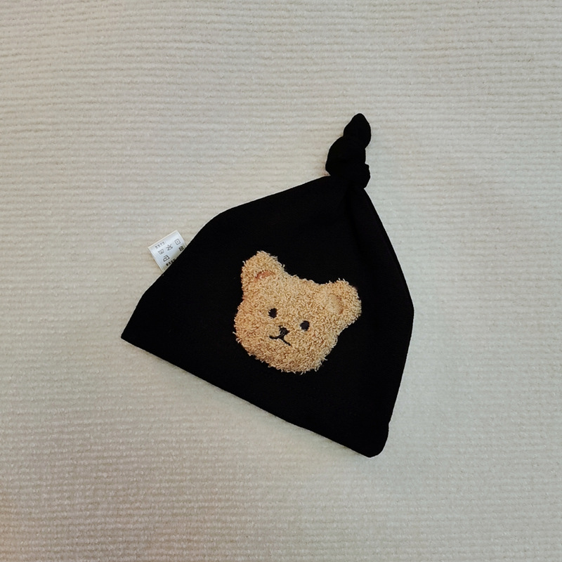 Cute Bear Cap Newborn Accessories Soft Baby Hat For Newborns Kids Baby Photography Props 5