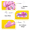 Cute Kids Toddler Slippers Cartoon Unicorn Prints Lighted Fashion Shoes For Boys And Girls Bathroom 2