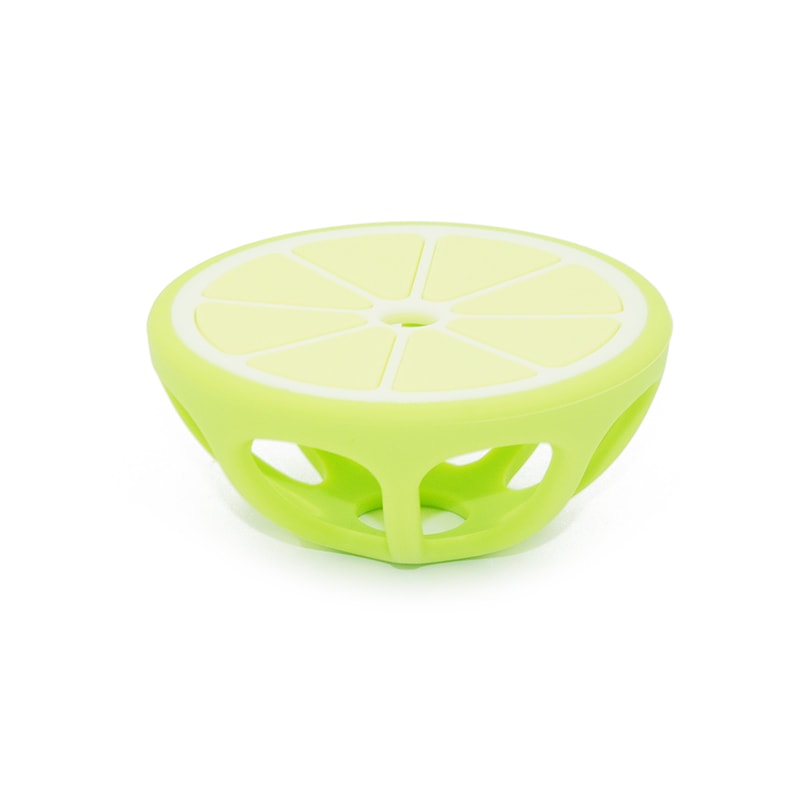 Kids Sensory Teether Silicone Fruit Shape Teething Toy Gum Pain Relief 6