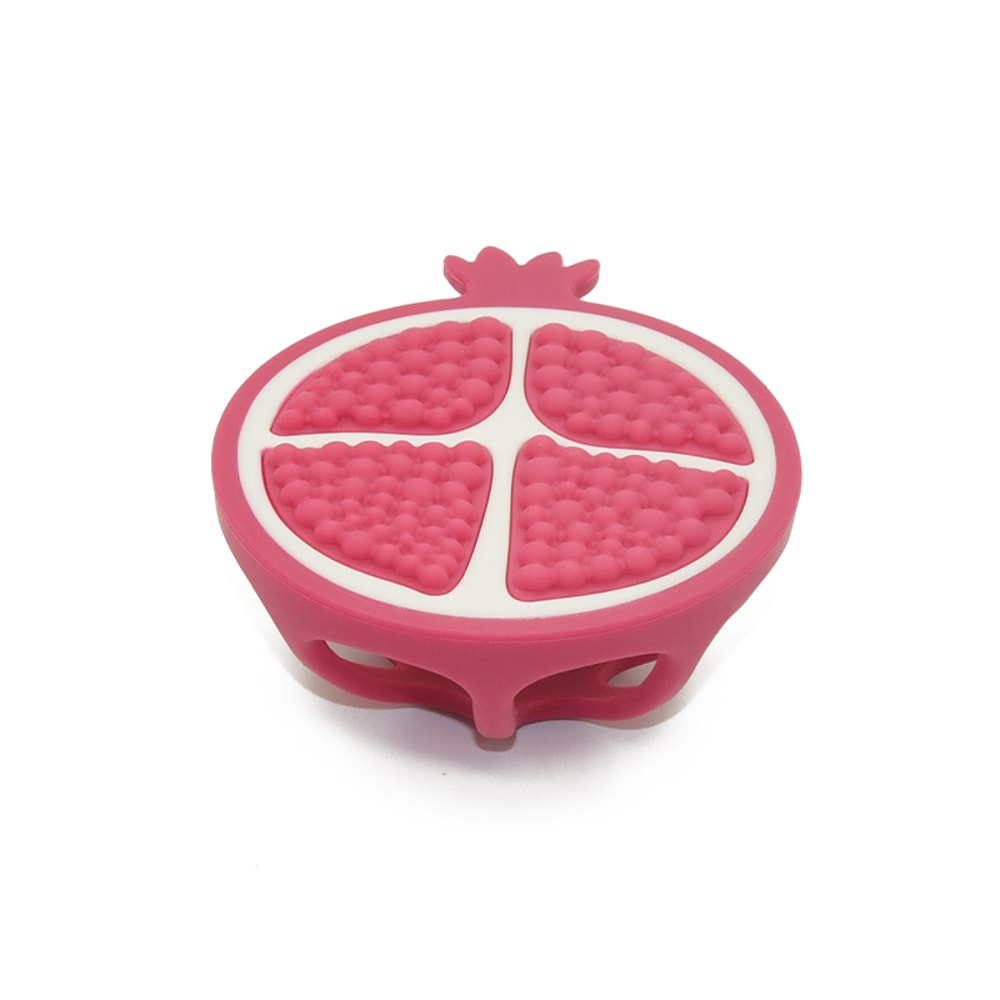 Kids Sensory Teether Silicone Fruit Shape Teething Toy Gum Pain Relief 10
