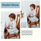 Baby Booster Seat Portable Kids Dining Heighten Cushion Children Increased Chair Pad Adjustable Rem 1