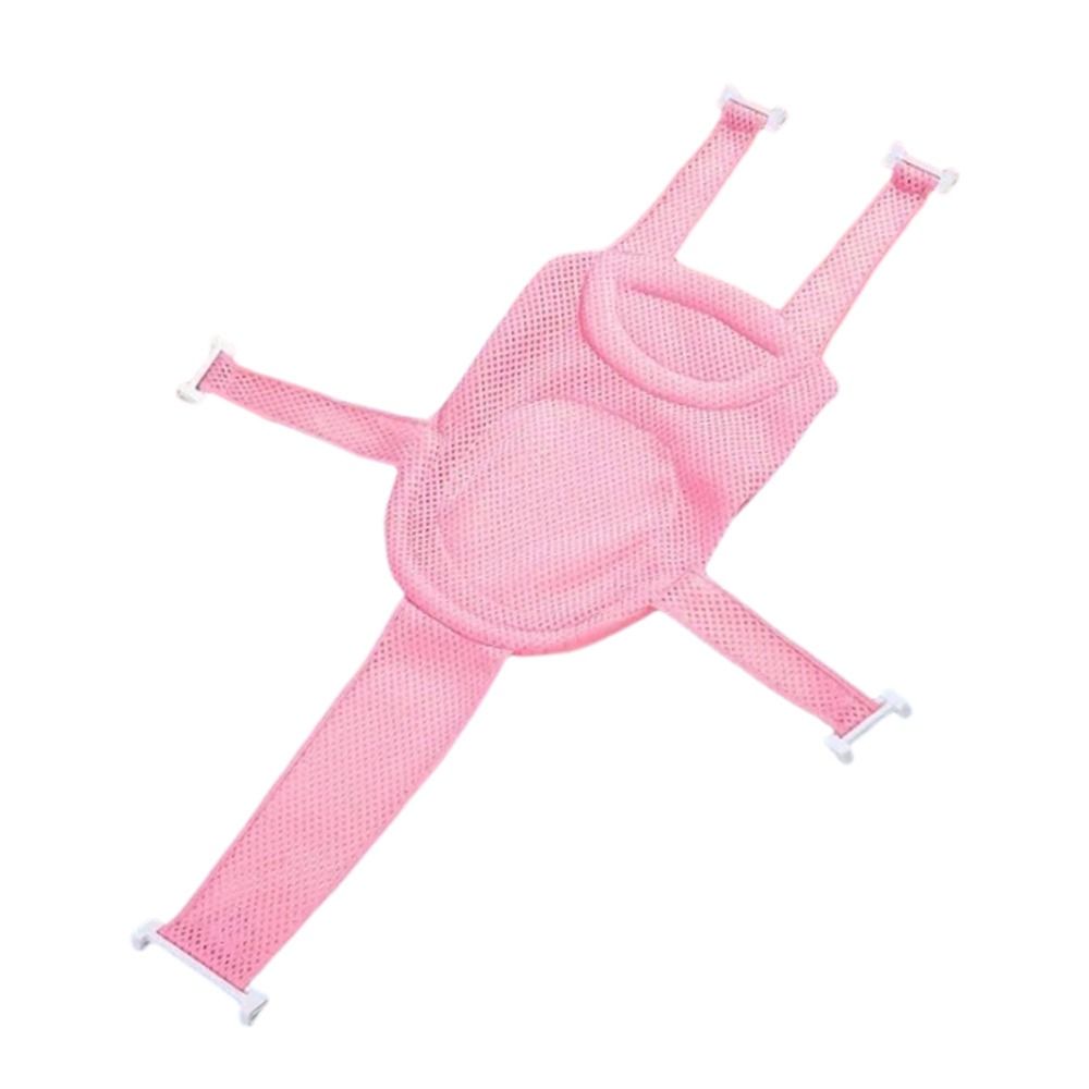 Newborn Adjustable Baby Bath Cushion Crossshaped Antislip Baby Bath Mat Bathtub Shower Cradle Bed S 5