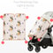 Warm Stroller Sleeping Bags Waterproof Pushchair Quilt Windproof Flannel Swaddle Knit Wraps For Bab 1