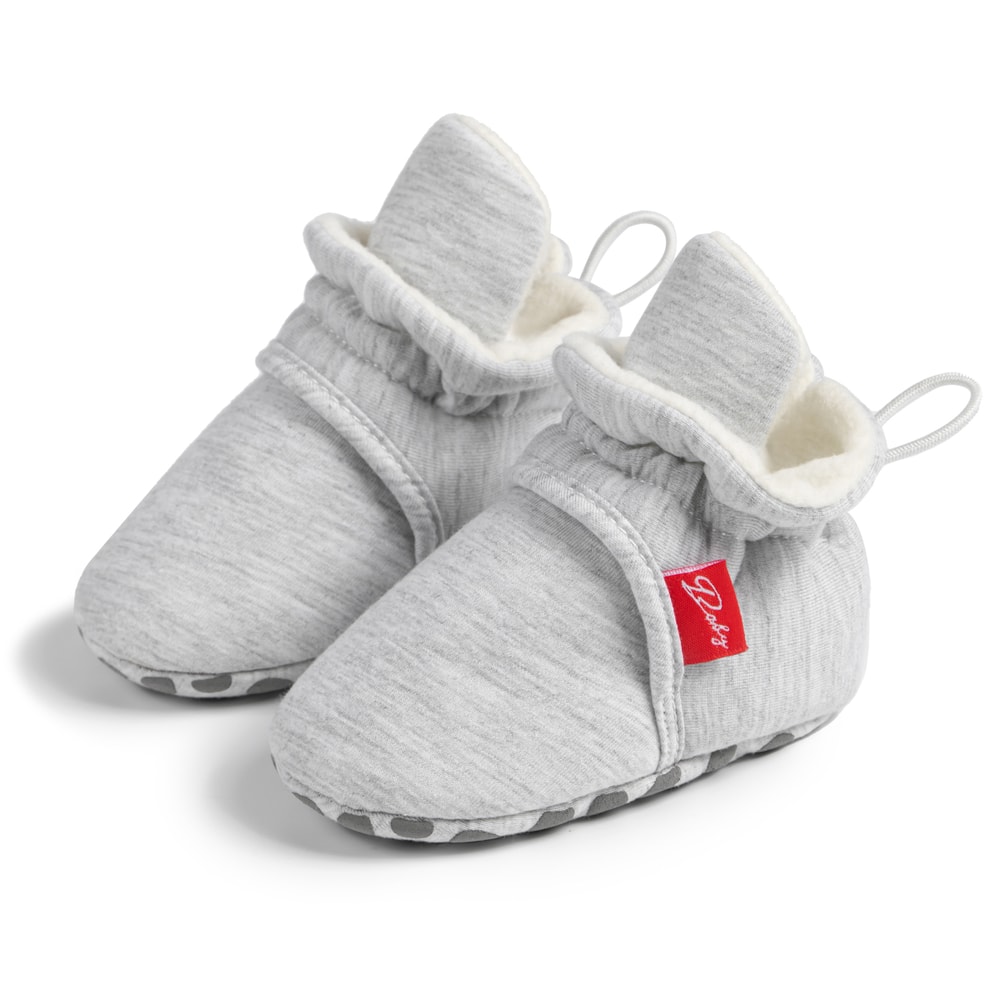 Soft Winter Baby Socks Booties First Walkers Antislip Indoor Warm Newborn Shoes 6