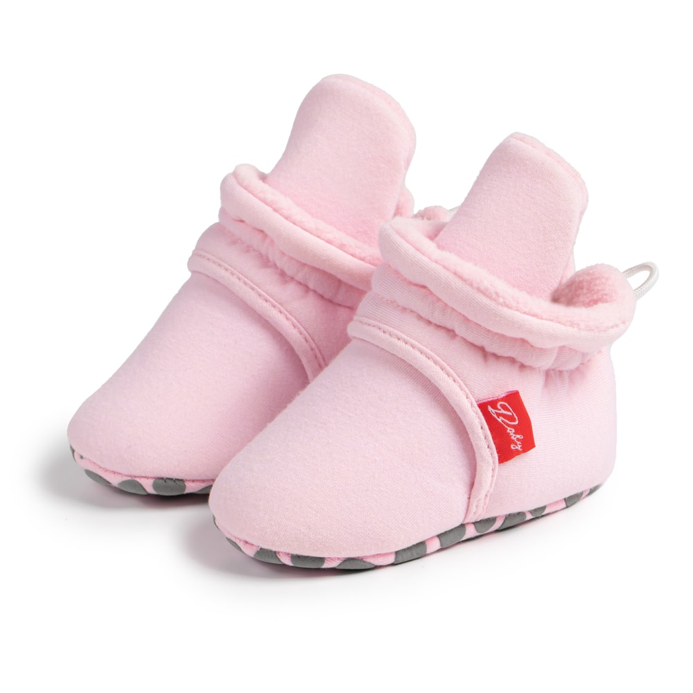 Soft Winter Baby Socks Booties First Walkers Antislip Indoor Warm Newborn Shoes 7