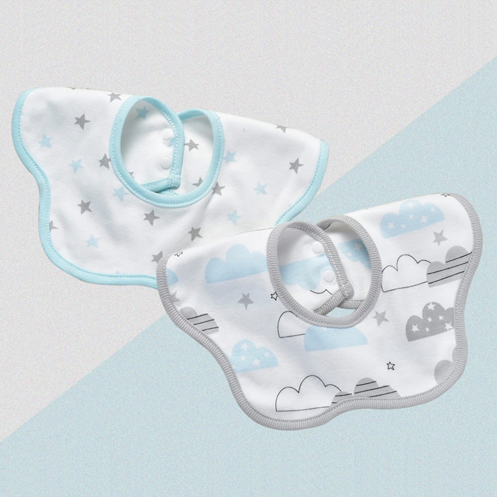 Muslin Baby Bibs Soft Bandana Burp Cloth Newborn Infant Saliva Towel 4