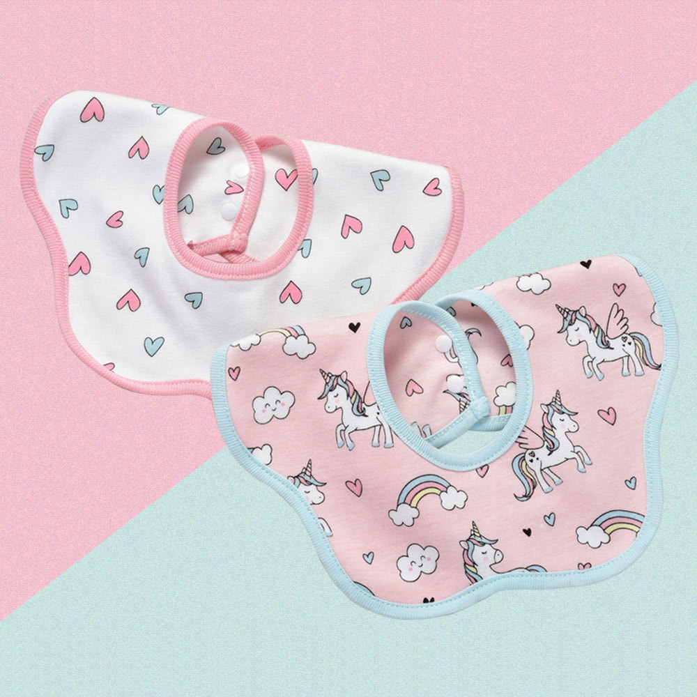 Muslin Baby Bibs Soft Bandana Burp Cloth Newborn Infant Saliva Towel 5