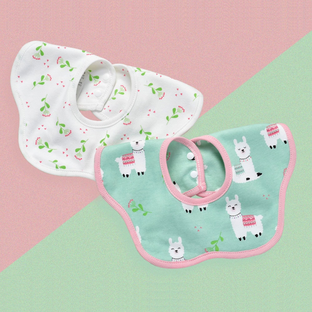 Muslin Baby Bibs Soft Bandana Burp Cloth Newborn Infant Saliva Towel 8