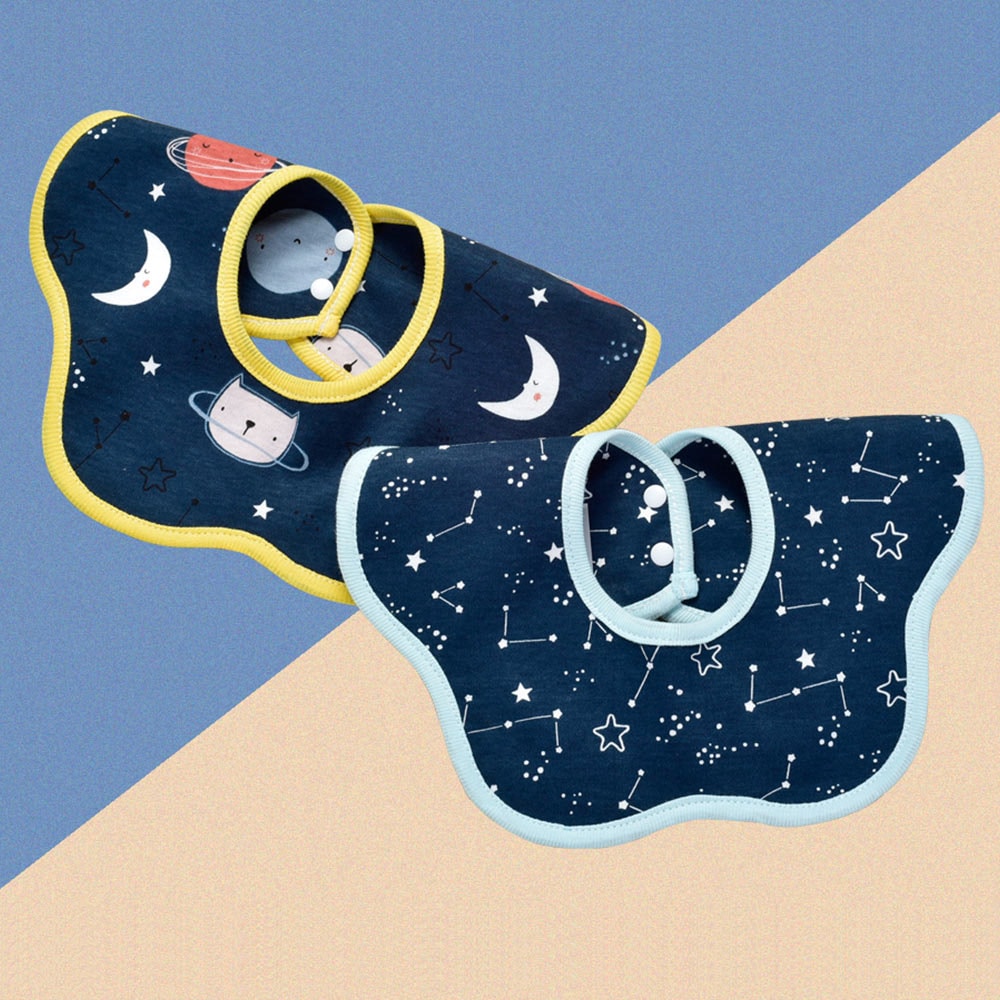 Muslin Baby Bibs Soft Bandana Burp Cloth Newborn Infant Saliva Towel 10