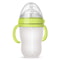 NanoSilicone Baby Bottle With Handle BreastmilkLike Design Soft Milk Pull Perfect For Sensitive Bab 10