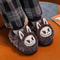 Cute Winter Children's Slippers, Plush Faux Fur Anti Slip Shoes for Boys and Girls, Warm Home Slippers