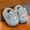 Cute Winter Children's Slippers, Plush Faux Fur Anti Slip Shoes for Boys and Girls, Warm Home Slippers