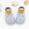 Cartoon Pattern Baby Socks Shoes For Kids Toddler First Walkers With Comfortable Rubber Sole 3