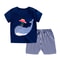 Cartoon Fashion Baby Boys Tracksuit Summer Clothing Winnie Pooh Short Sleeve Tshirt And Shorts Set 1