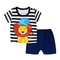 Cartoon Fashion Baby Boys Tracksuit Summer Clothing Winnie Pooh Short Sleeve Tshirt And Shorts Set 3