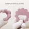 Cartoon Cute Flower Shaped Baby Teething Ring Molar Stick For Thumb Sucking Relief 3