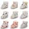 Newborn Winter Snow Boots Boys And Girls Soft Warm Cartoon Printed Baby Fashion Boots 0