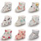 Newborn Winter Snow Boots Boys And Girls Soft Warm Cartoon Printed Baby Fashion Boots 0