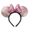 Big Ear Plush Hair Hoop Disney Mickey Mouse Polka Dot Bow Head Ornament Minnie Hair Hoop 5