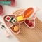 Nonslip Silicone Baby Tableware Set Bowl Fork Plate Spoon 0