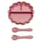 Childrens Silicone Dinner Plate Set Fruit Plate With Convenient Desktop Adsorption Safe Tableware 2