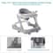 Toddler Baby Push Walker With Removable Music Tray Foldable Design And Feeding Tray 10