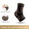 Infused Copper Ankle Brace Compression Support Sleeve For Men Women Relief For Foot Pain Sprained A 5
