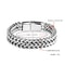 Magnetic Buckle Bracelet Double Row Braided Stainless Steel Fish Scale Alloy Stylish Keel Jewelry F