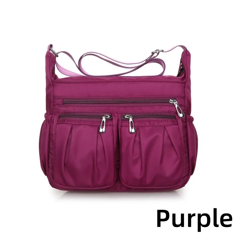 Messenger Bags For Lady Women Nylon Waterproof Bag High Quality Travel Shoulder Bag Casual Large Ca 9