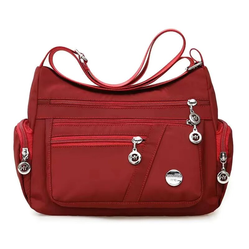 Messenger Bags For Lady Women Nylon Waterproof Bag High Quality Travel Shoulder Bag Casual Large Ca 16