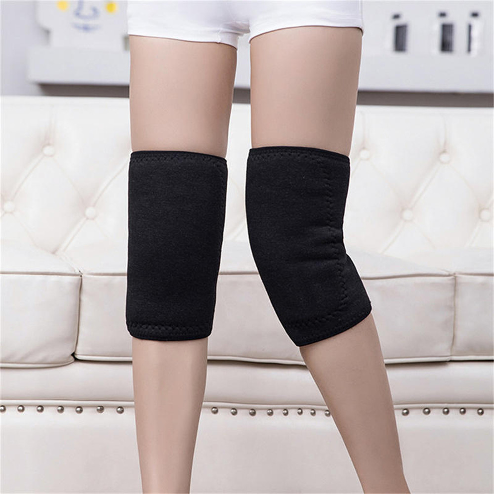 Rabbit Fur Knee Pads, Winter Warm Leg Warmers, Arthritis Support Kneepad for Men, Women, and Elderly Comfort Protection