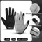 Men Thicken Absorption New Motorbike Gloves Shock Pads Breathable Nonslip Gloves For Work Hiking Cy 4