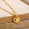 New Trendy Lip Chain, Stainless Steel Love Heart, Pendant Necklace Jewelry, Necklace For Women, Free Shipping